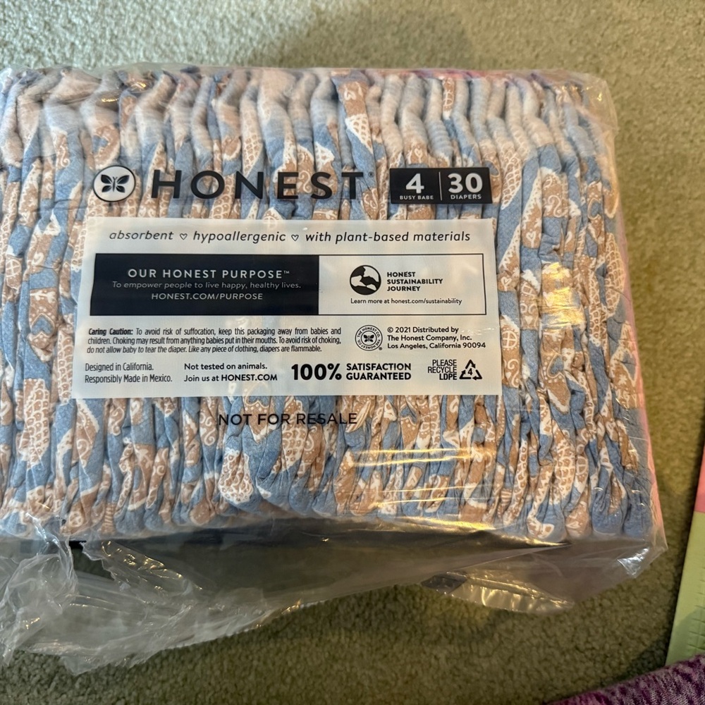 NEST Fragrances Blue Kids Diapers - Pack of 30